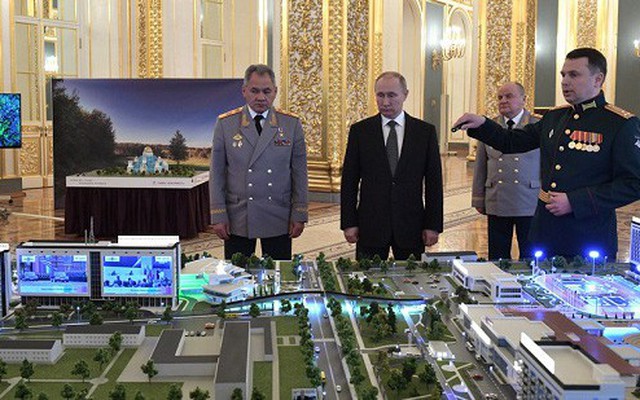 Xuất hiện áp phích vận động tranh cử của Tổng thống Putin
