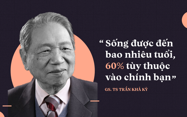 GS.TS. Trần Khả Kỳ chia sẻ 10 bí quyết nâng cao tuổi thọ: Muốn khỏe đừng chỉ dựa vào thuốc