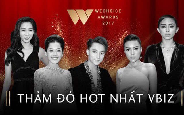 Gala WeChoice Awards: Thảm đỏ quy tụ nhiều nghệ sĩ hàng đầu được chờ đón nhất mỗi đầu năm!