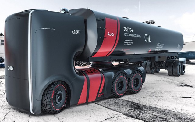 Thiết kế tuyệt đẹp của hình mẫu xe tải tương lai Audi Truck