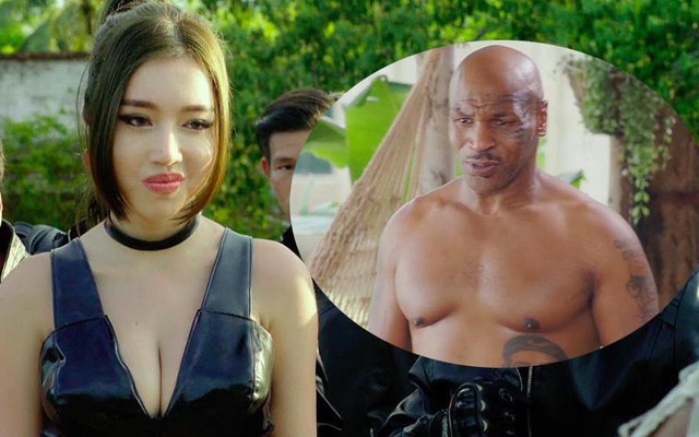 Hình ảnh bỏng mắt của Elly Trần khi đóng phim cùng Mike Tyson, Trương Quân Ninh