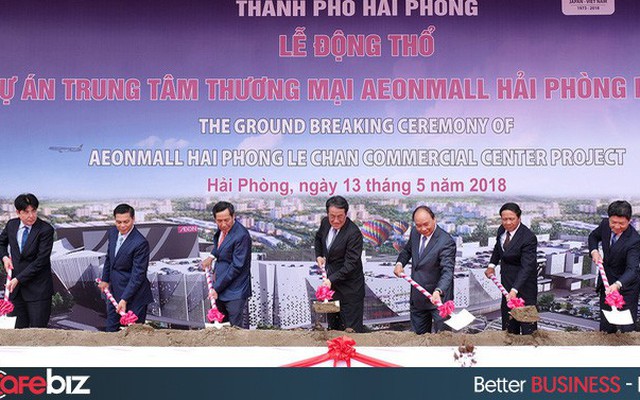 AEON khởi công trung tâm thương mại tại Hải Phòng, dự kiến khai trương năm 2020