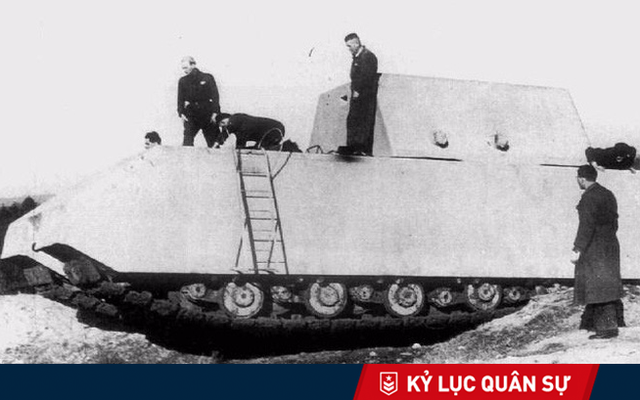 "Quái vật thép" mang tên chuột nhắt: Dòng xe tăng nặng nhất thế giới của Phát xít Đức
