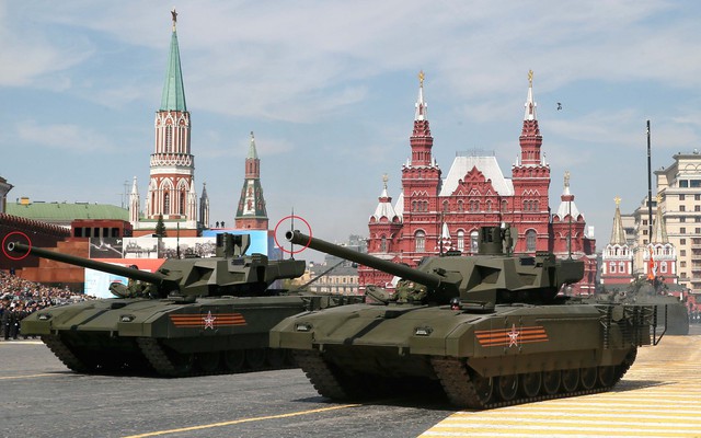 Đại tá xe tăng VN: Đúng là pháo của siêu tăng T-14 Armata Nga có "đầu ruồi" thật?