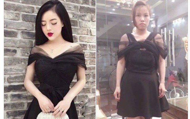 Bỏ 450 nghìn mua váy hot girl, cô nàng ngậm ngùi nhận về đống bùi nhùi, còn bị dân mạng chê dáng xấu