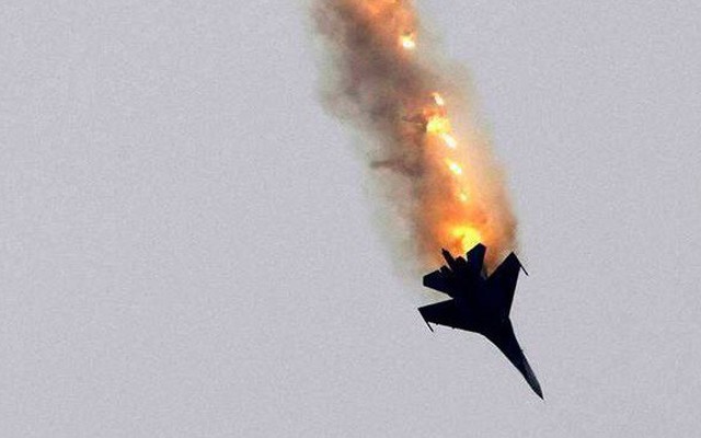 Tiêm kích Su-30SM tối tân của Nga rơi ở Syria, 2 phi công thiệt mạng