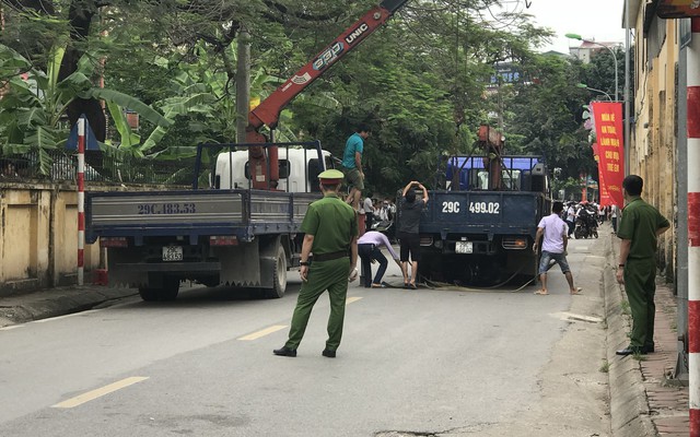 Xác định danh tính tài xế xe tải đâm ba mẹ con thai phụ tử vong