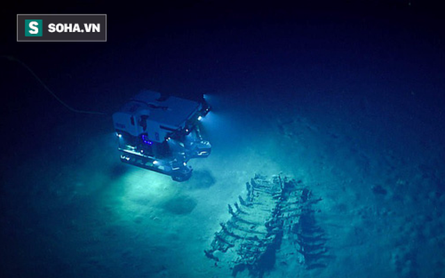 Phát hiện “nghĩa địa của những con tàu" chìm ở vùng biển sâu nhất vịnh Mexico