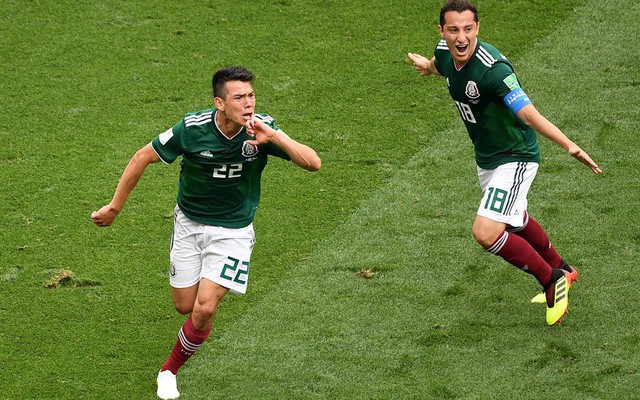 Fan Mexico tạo ra động đất khi ăn mừng bàn thắng lịch sử vào lưới ĐT Đức