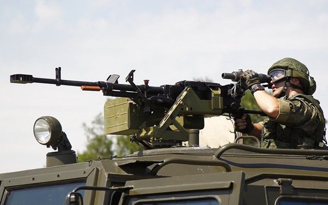 Khả năng hủy diệt khủng khiếp của súng máy 12,7mm Kord Nga