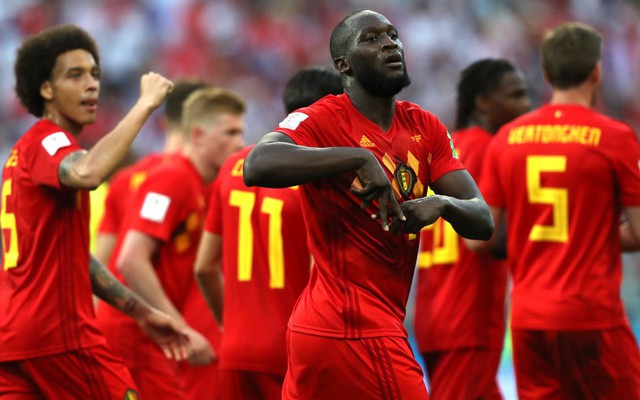 Lukaku lập cú đúp trong 7 phút, Bỉ "đè bẹp" tân binh World Cup