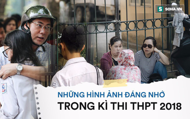 [Photo Story] Đứng ngoài cổng trường vì nhớ nhầm lịch thi, nam sinh bị bố mắng giữa đám đông