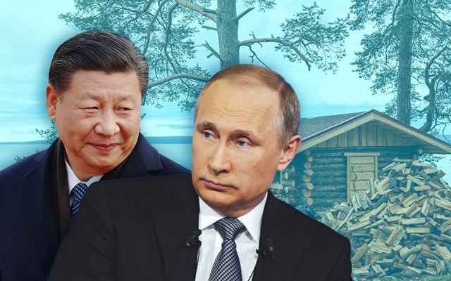 "Quà độc" ông Putin tặng ông Tập Cận Bình khi tới Trung Quốc: Nhà tắm hơi kiểu Nga