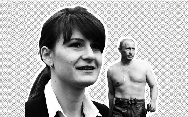 Báo Mỹ: Gián điệp xinh đẹp người Nga bị lộ vì chiếc ốp điện thoại có hình ông Putin ngực trần
