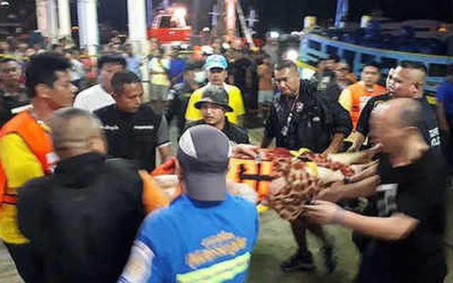 Thái Lan: Lật tàu chở khách du lịch Trung Quốc, 49 người mất tích