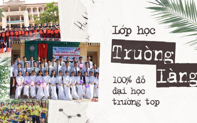 Những lớp học siêu giỏi ở Nghệ An, Hà Tĩnh: Học trường làng nhưng cả lớp đậu đại học, năm nào cũng thủ khoa trường top