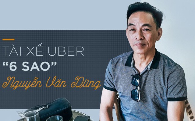 Trò chuyện với tài xế Uber “6 sao” đầu tiên ở Việt Nam: Cõng khách vượt qua quãng đường ngập, trong xe lúc nào cũng có sẵn khăn ướt, nước uống, dù phòng bị cho khách