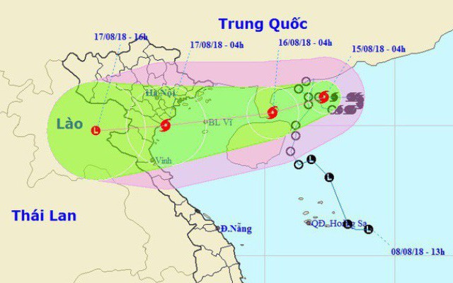 Điểm "nguy hiểm chết người" của cơn bão số 4