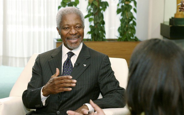 Cựu Tổng thư ký LHQ Kofi Annan qua đời ở tuổi 80