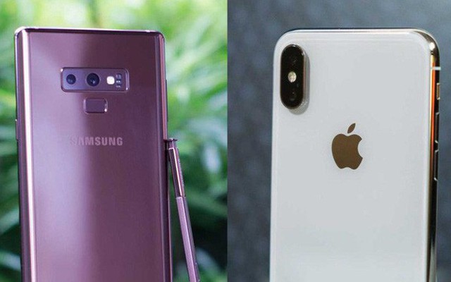 Đại chiến ngàn đô: Samsung Galaxy Note9 vượt trội so với Apple iPhone X