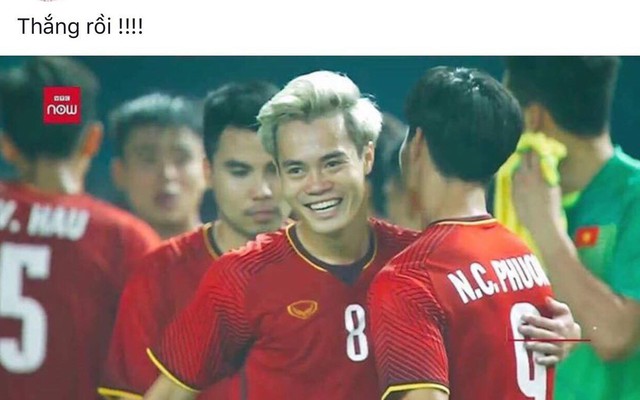 Các cầu thủ U23 Việt Nam chia sẻ gì trên mạng xã hội sau trận thắng U23 Bahrain?