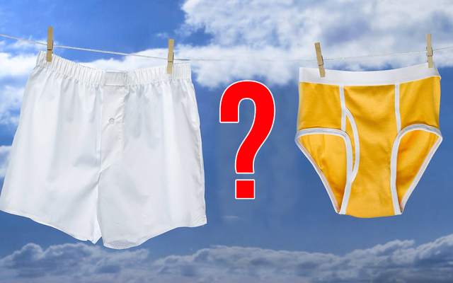 Đàn ông mặc quần lót tam giác hay quần đùi tốt cho tinh trùng hơn?