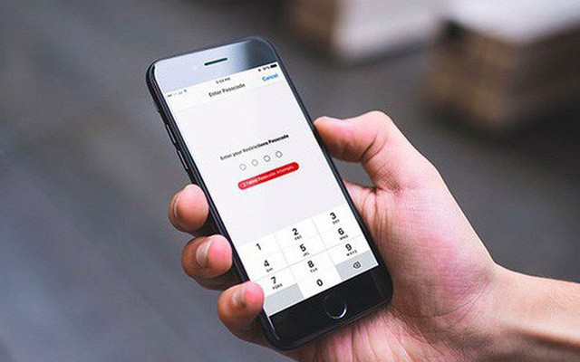Nên làm gì khi lỡ quên mật khẩu Giới hạn trên iPhone?