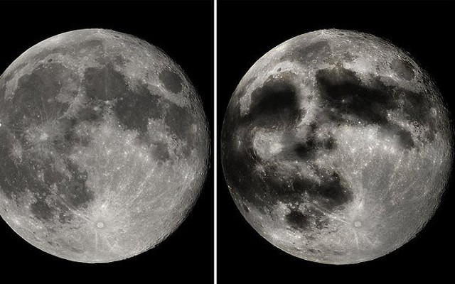 Ảo ảnh 'người trên Mặt trăng' thực chất là gì?