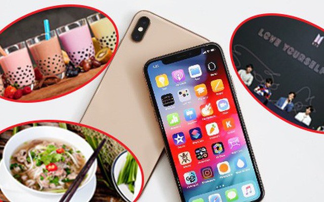 Cả iPhone Xs thu lại vừa bằng bao nhiêu bát phở, bao nhiêu cốc trà sữa và album của BTS?