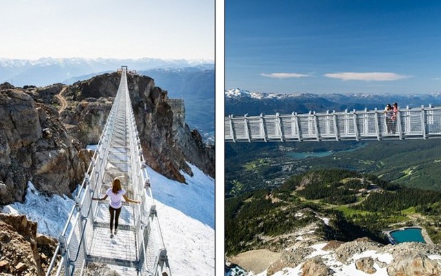 Khám phá cầu treo vượt thung lũng cao nhất Bắc Mỹ