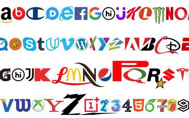 Font chữ này lấy cảm hứng từ logo của những tập đoàn nổi tiếng