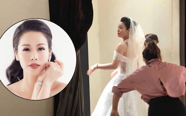 Rò rỉ ảnh được cho là Nhật Kim Anh đi thử váy cưới, dân mạng xôn xao đồn đoán