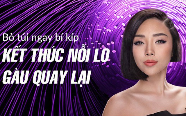 Bỏ túi ngay bí kíp để kết thúc nỗi lo gàu quay lại