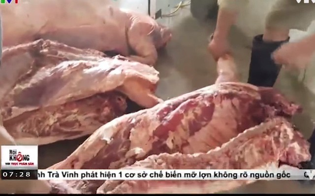 Công nghệ "hô biến" lợn chết thành thịt lợn hun khói thơm ngon