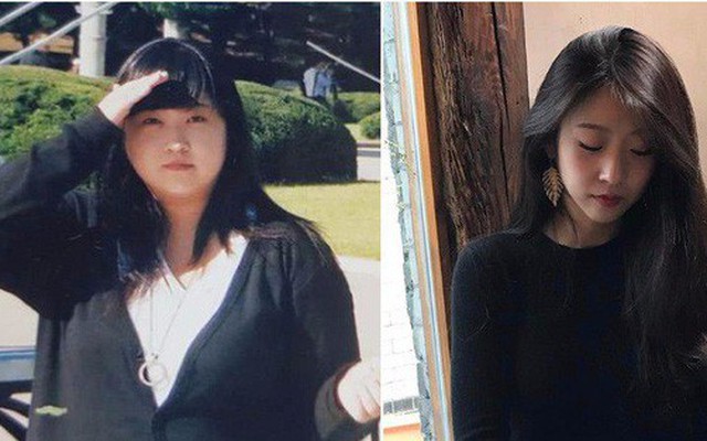 Từng nặng 80kg, cô bạn Hàn Quốc lột xác thành hot girl vì bị từ chối phũ
