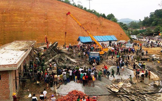 Sập giàn giáo thuỷ điện ở Lào, 2 công nhân Việt tử vong thương tâm