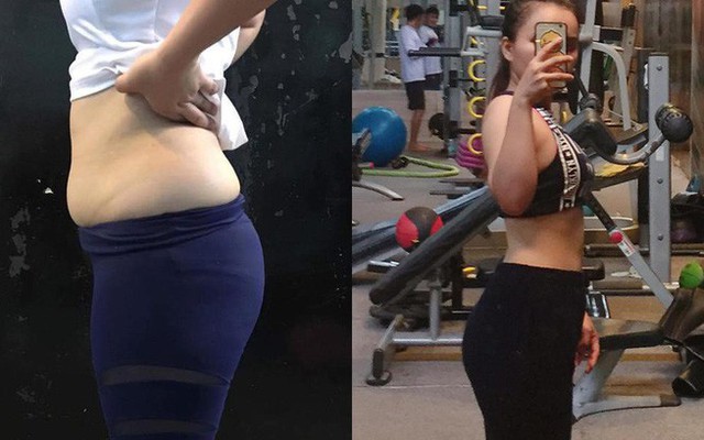 Giảm 10kg chỉ sau 2 tháng tập gym theo hướng dẫn của huấn luyện viên, cô gái trẻ sở hữu thân hình nuột nà, tự tin đón Tết