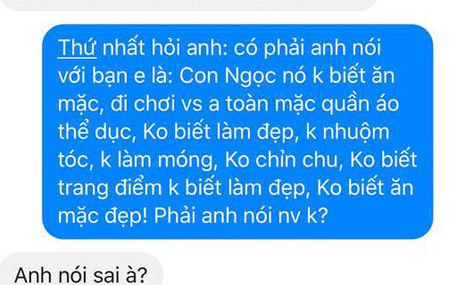 Mặc quần thể dục đi chơi với bạn trai, cô gái bị chê quê mùa