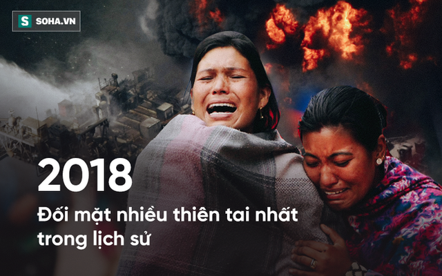 Dự báo, năm 2018 phải hứng chịu nhiều thảm họa chết chóc nhất trong lịch sử