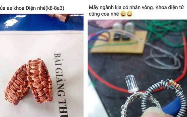 Khi con trai học ngành kĩ thuật cầu hôn: Nhẫn bện bằng dây đồng, kim cương chính là... ốc vít