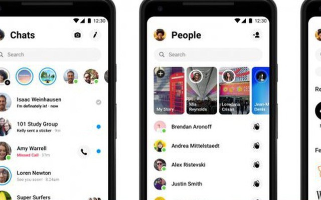 Facebook bất ngờ rút lại giao diện mới trên Messenger