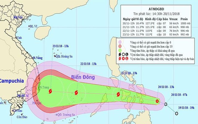 Bão số 9 áp sát bờ ảnh hưởng thế nào tới miền Trung?