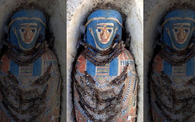 Kho báu chứa nhiều xác ướp cổ đại còn nguyên vẹn ở Ai Cập