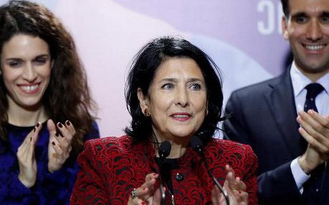Bà Zurabishvili chiến thắng trong cuộc bầu cử tổng thống Gruzia