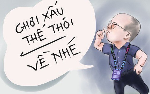 Bộ tranh chibi cute hết cỡ về hành trình của tuyển Việt Nam tại AFF Cup 2018