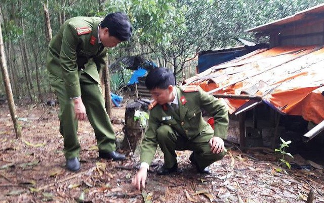 Phát hiện cả 'kho' bom, đạn trong vườn nhà dân