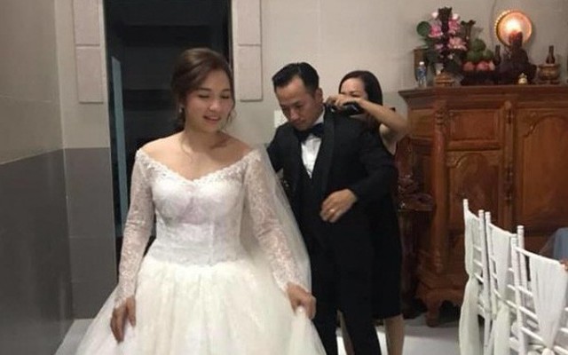 Xinh đẹp là thế, nhưng cô dâu của rapper Tiến Đạt lại bị đồn đoán là 'cưới chạy bầu'