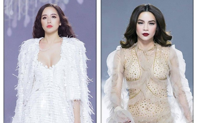 Mai Phương Thúy, Hồ Ngọc Hà quá sexy trên sàn catwalk