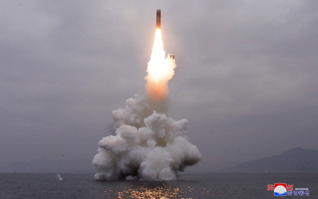 Tên lửa Triều Tiên không phải bắn từ tàu ngầm