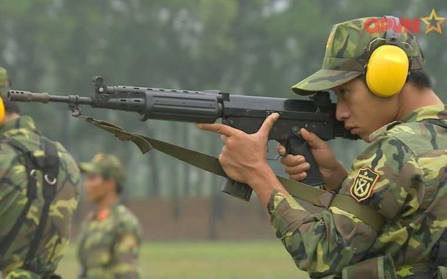 Lễ xuất quân Đoàn bắn súng quân dụng Quân đội đi thi đấu giải AARM-29